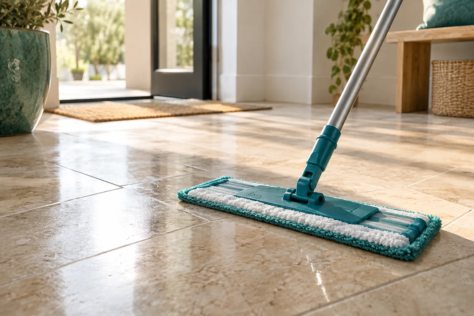 Floors & finishing touches — illustrative cleaning imagery